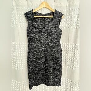 Elegant Black and White Women's Dress